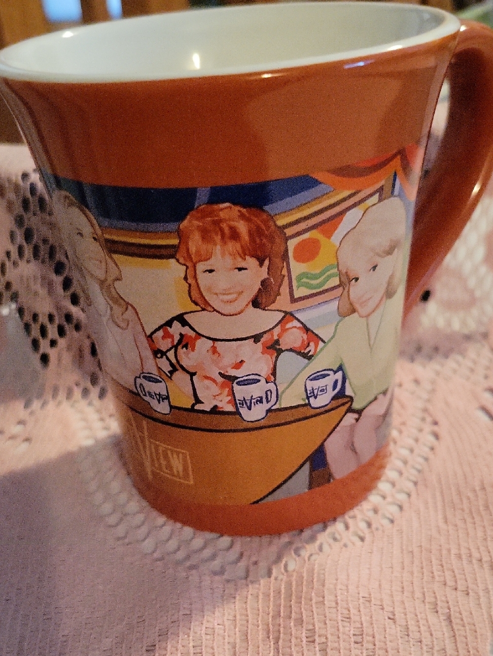 "The View" collectible mug